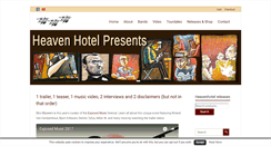 Desktop Screenshot of heavenhotel.be
